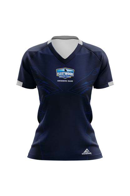 Fleetwood SC Kids Female Water Polo Club Shirt 25th Anniversary - V-Neck image 0