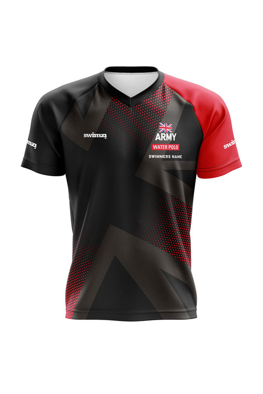 Army Swimming & Triathlon Adult Unisex Water Polo Club Shirt - V-Neck image 0