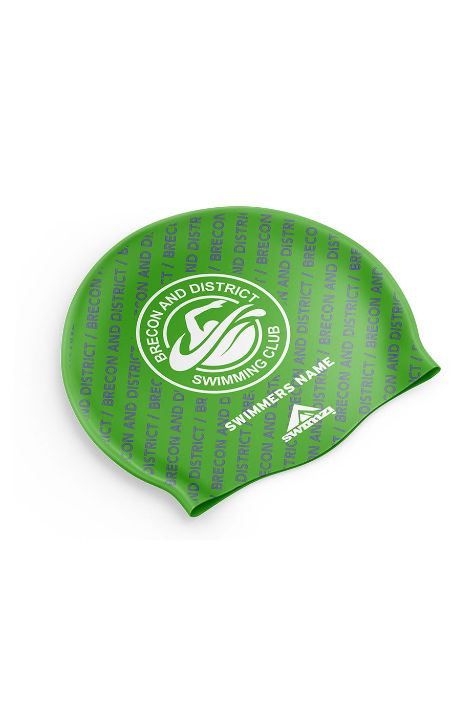 Unisex Club Swim Cap - Silicone Suede image 0