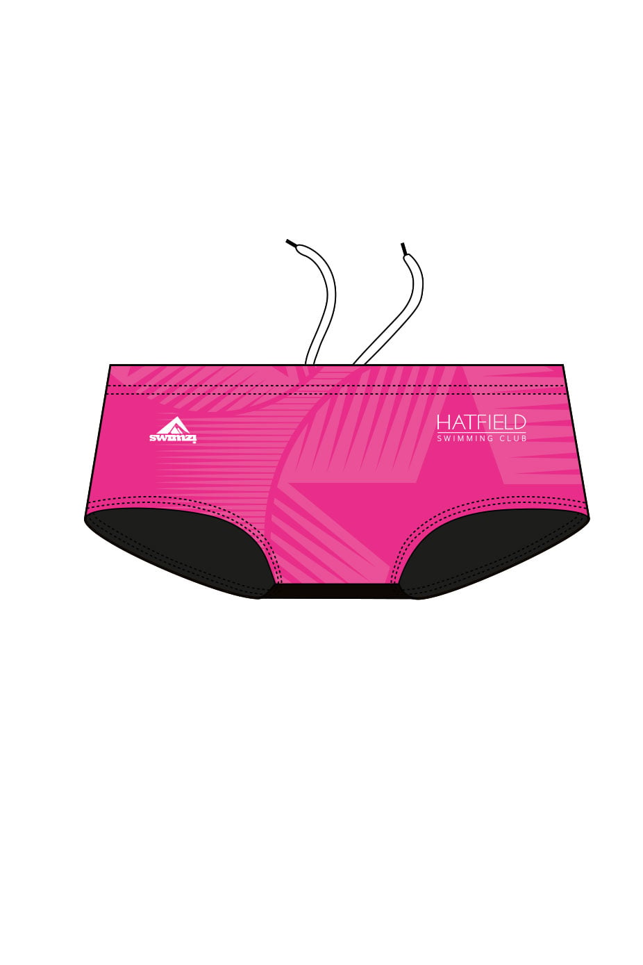 Hatfield SC Adult Male 12cm Slip - Pink image 0