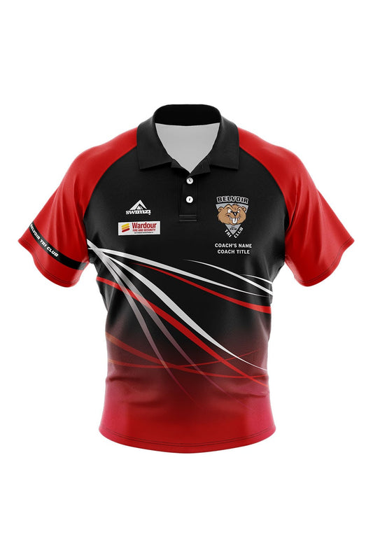 Belvoir Tri Club Adult Unisex Coach Shirt - Polo Neck image 0