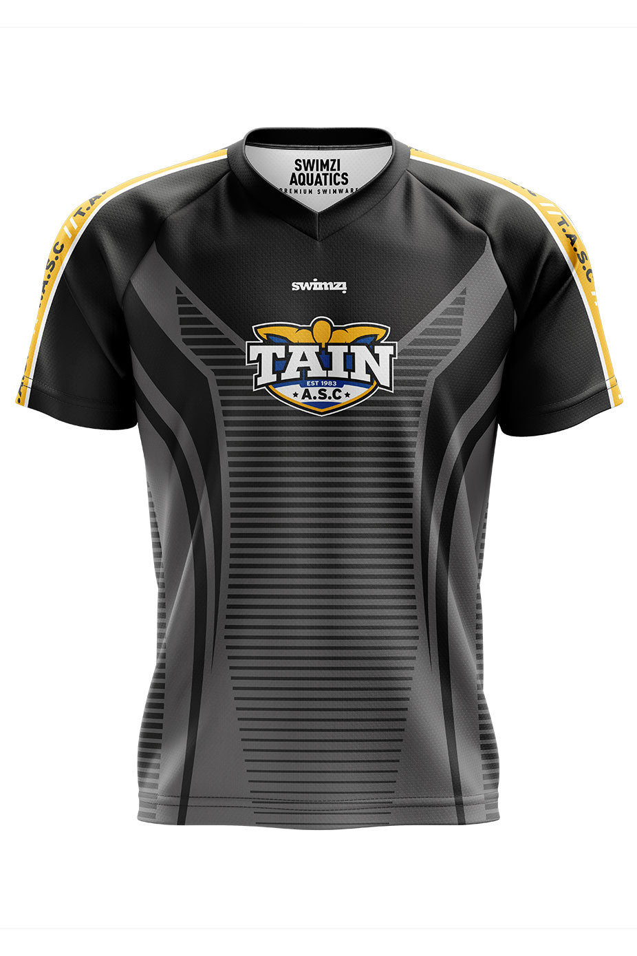 Tain SC Adult Unisex Polyester Coach Shirt - V-Neck image 0