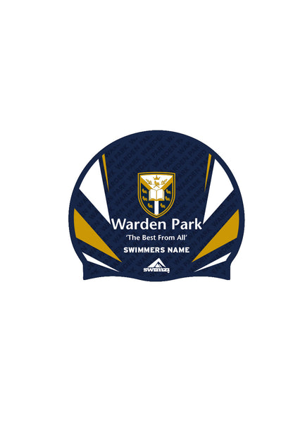 Unisex Warden Park Swim Cap - Silicone Suede image 0