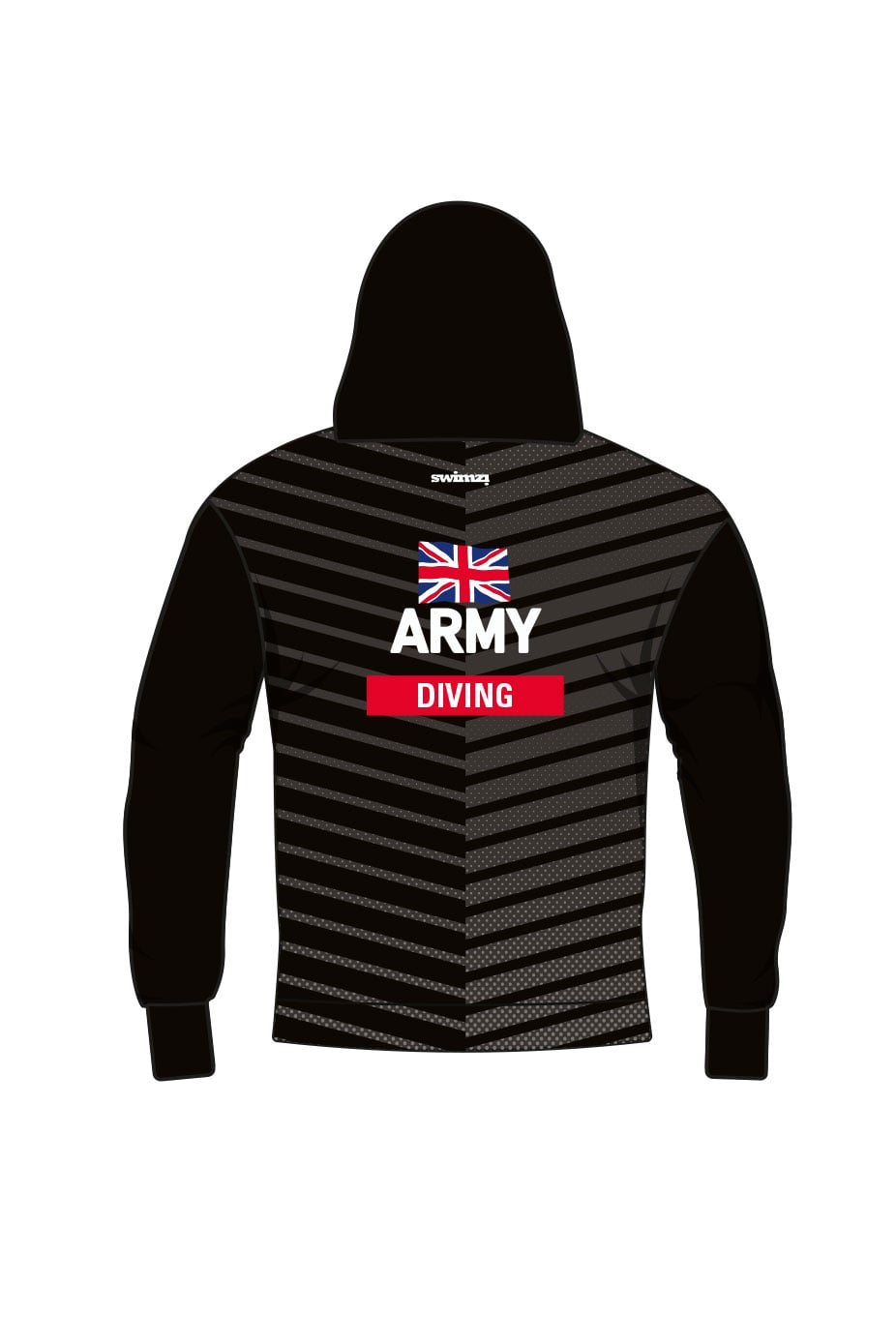 Army Swimming & Triathlon Adult Unisex Diving Pullover Performance Hoodie image 1