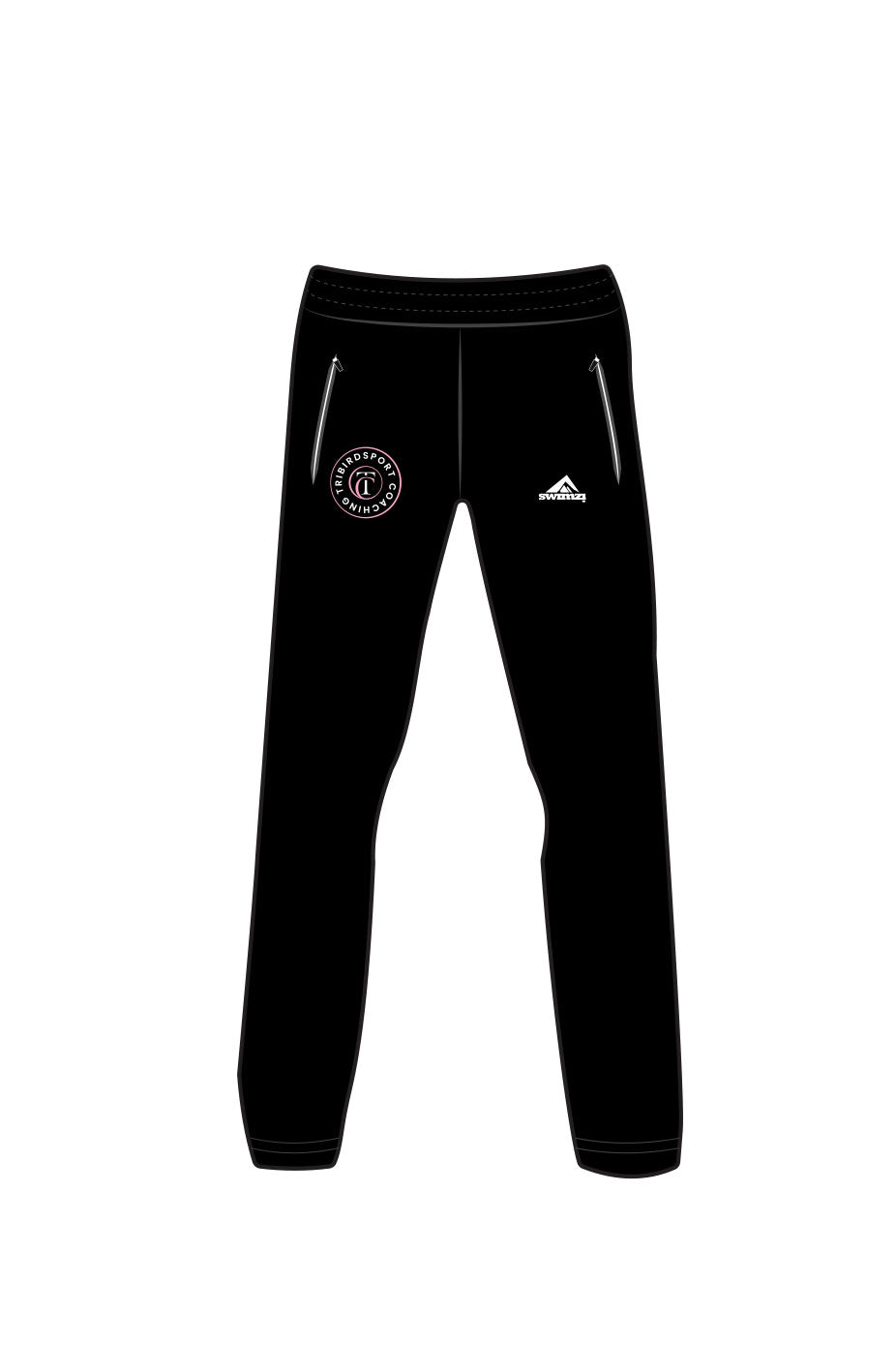 Tribirdsport Coaching Adult Unisex Performance Bottoms - Black image 0