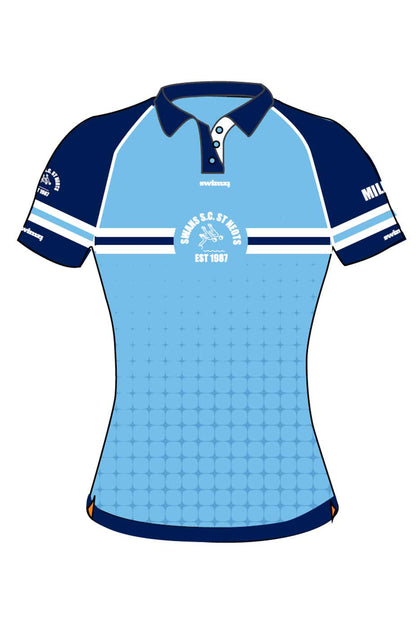 St Neots Swan SC Adult Female Club Shirt - Polo Neck image 0
