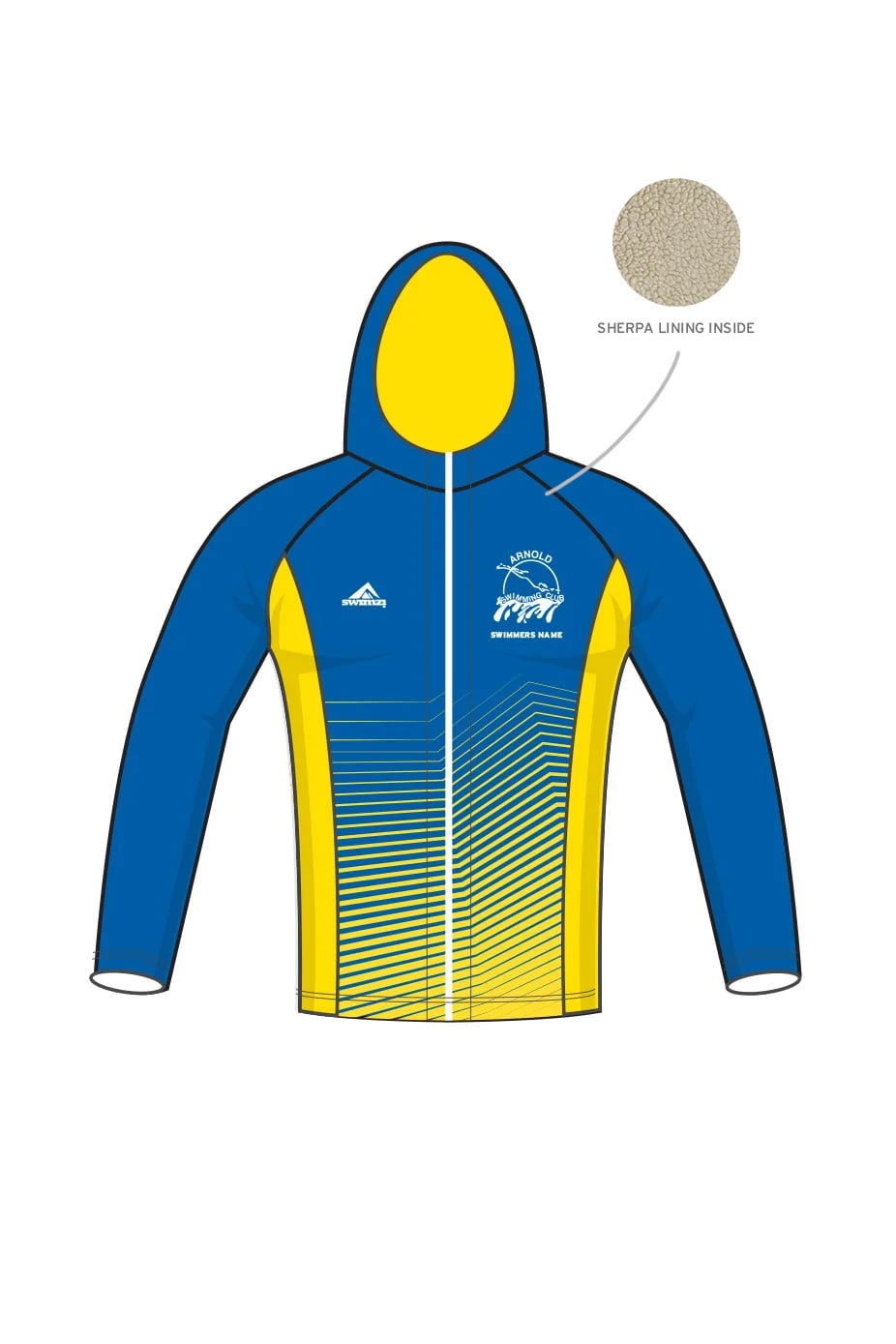 Arnold SC Adult Unisex Winter Zipped Performance Hoodie image 0