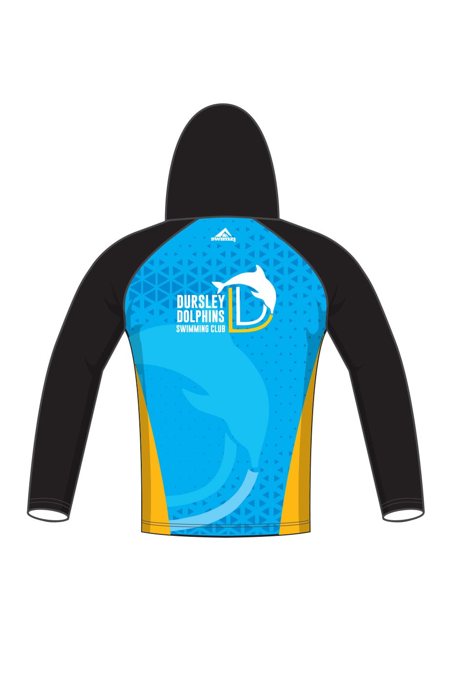 Dursley Dolphins SC Adult Unisex Winter Zipped Performance Hoodie image 1