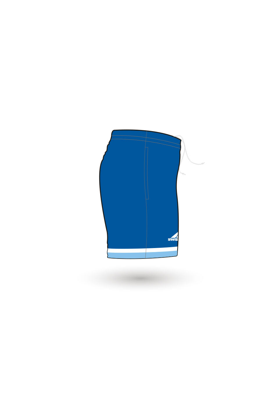 Connahs Quay Swimming Club Adult Unisex Sport Shorts image 1
