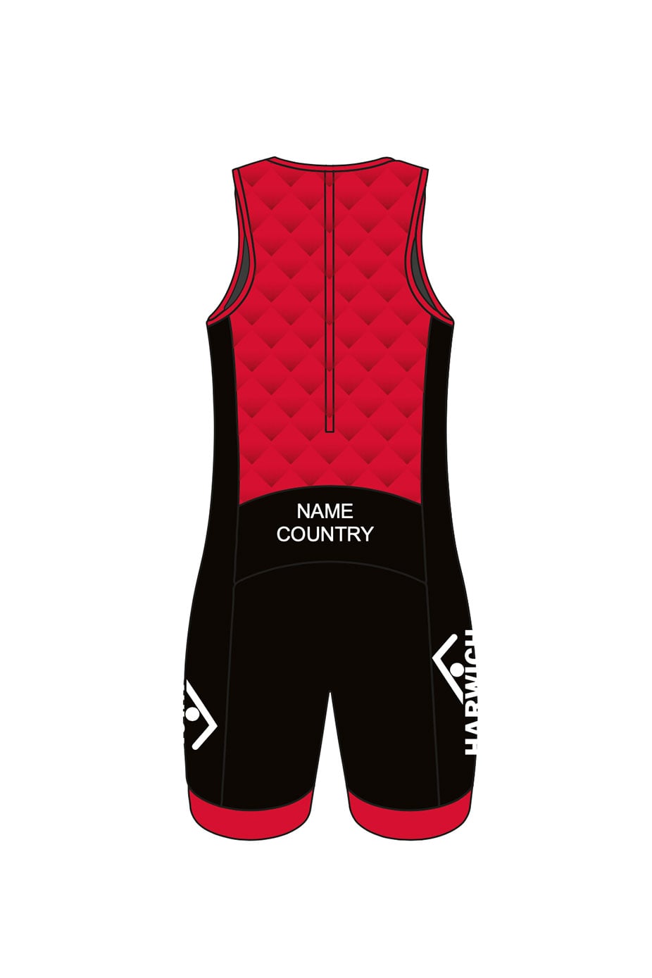 Harwich SC (HDPSC) Adult Unisex Sleeveless Tri Suit image 2