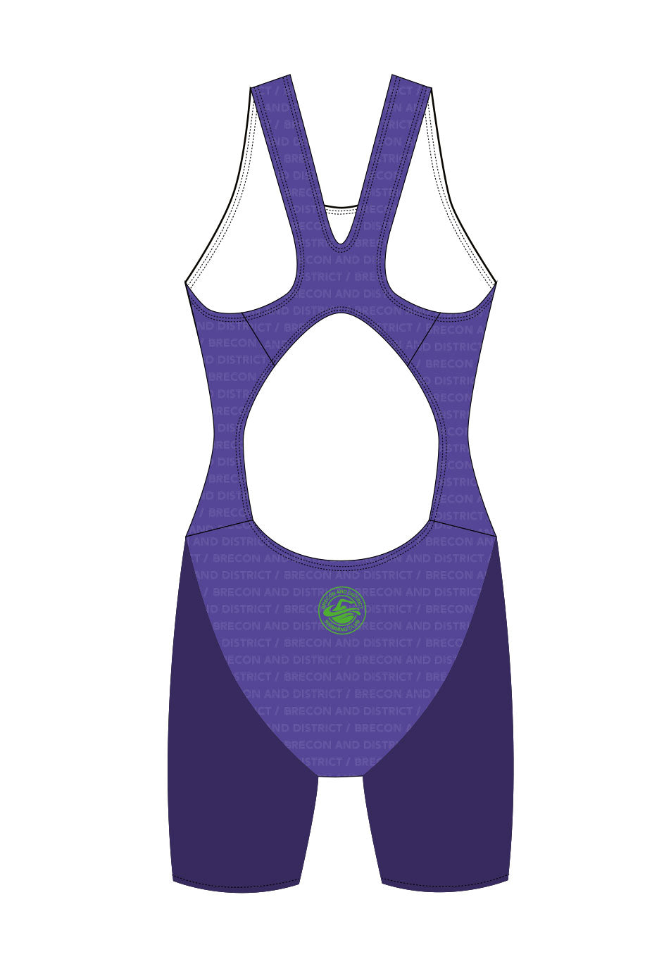 Brecon & District SC Adult Female Knee Suit image 1