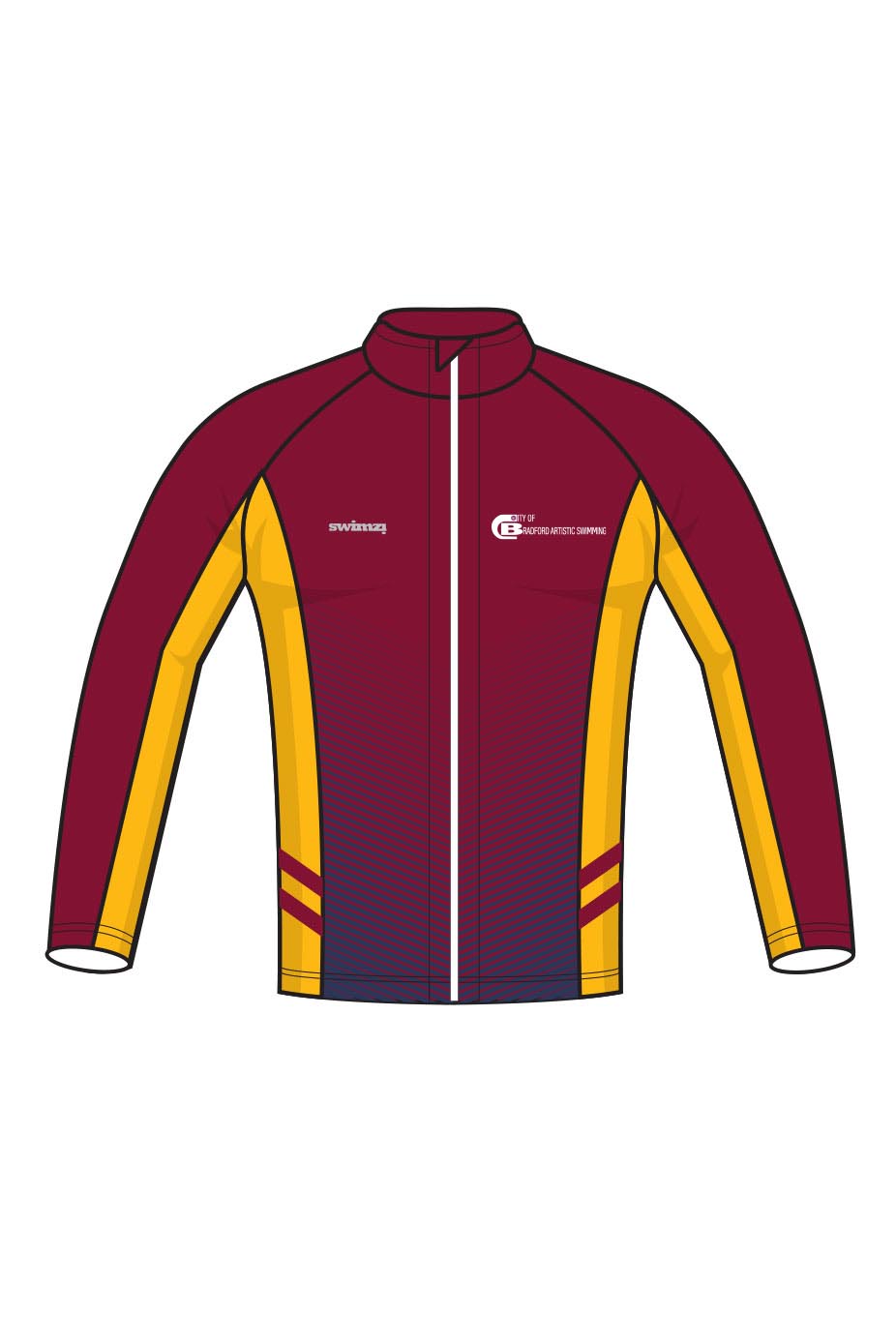 City of Bradford SC Adult Artistic Swimming Female Tracksuit Top image 0