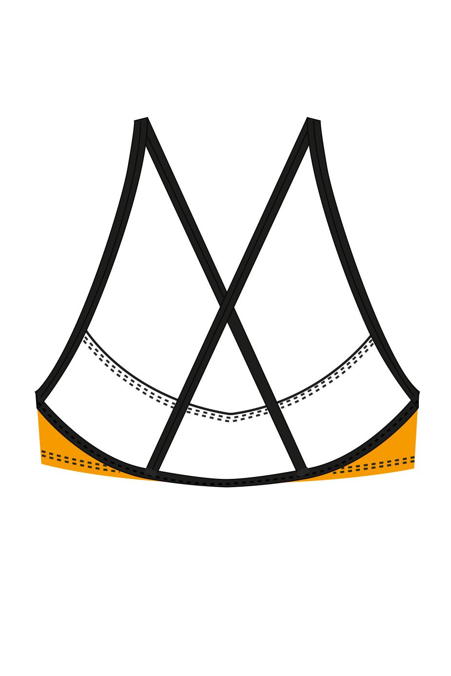 Branksome Chine Surf Life Saving Club Adult Female Bikini Top image 1