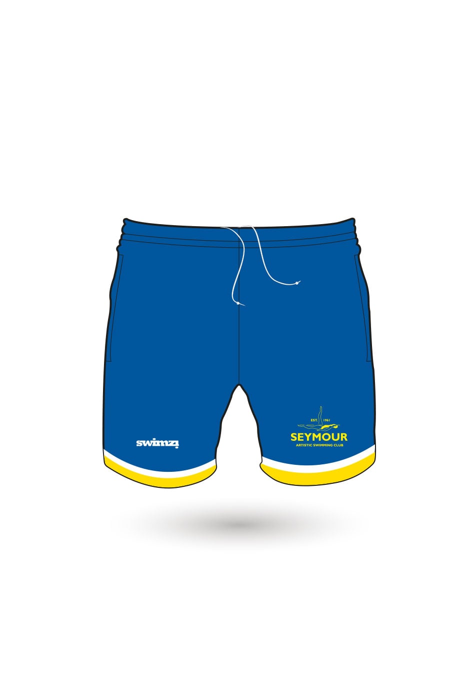 Seymour Artistic Swimming Club Adult Unisex Sport Shorts image 0