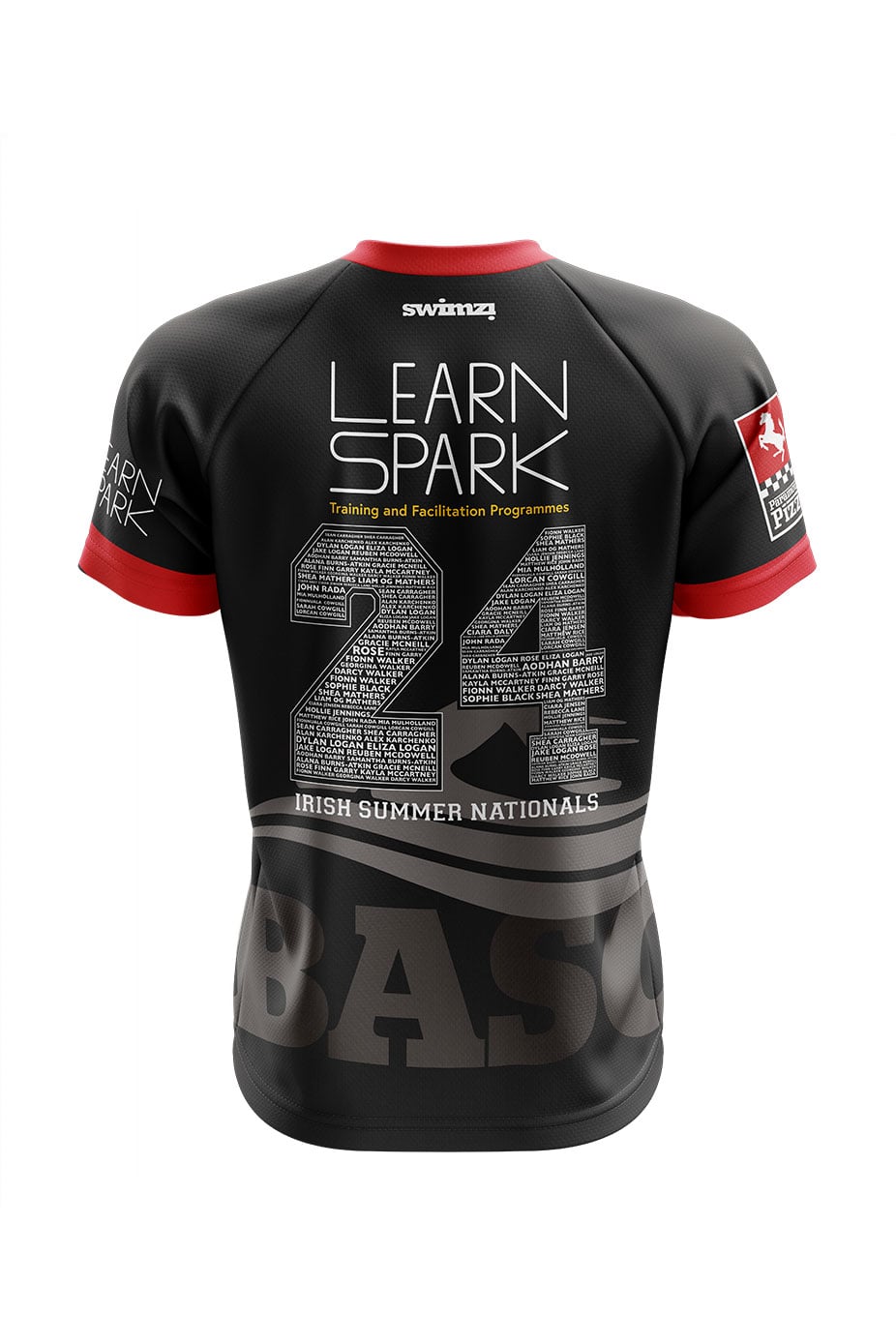 Banbridge Amateur Swimming Club Adult Unisex Club Shirt - V-Neck - Irish Nationals 24 image 0