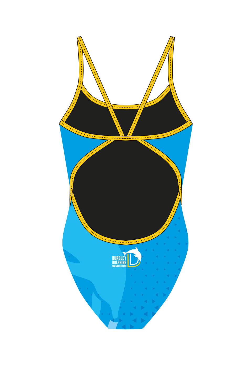 Dursley Dolphins SC Adult Female Thinstrap Swimsuit image 1