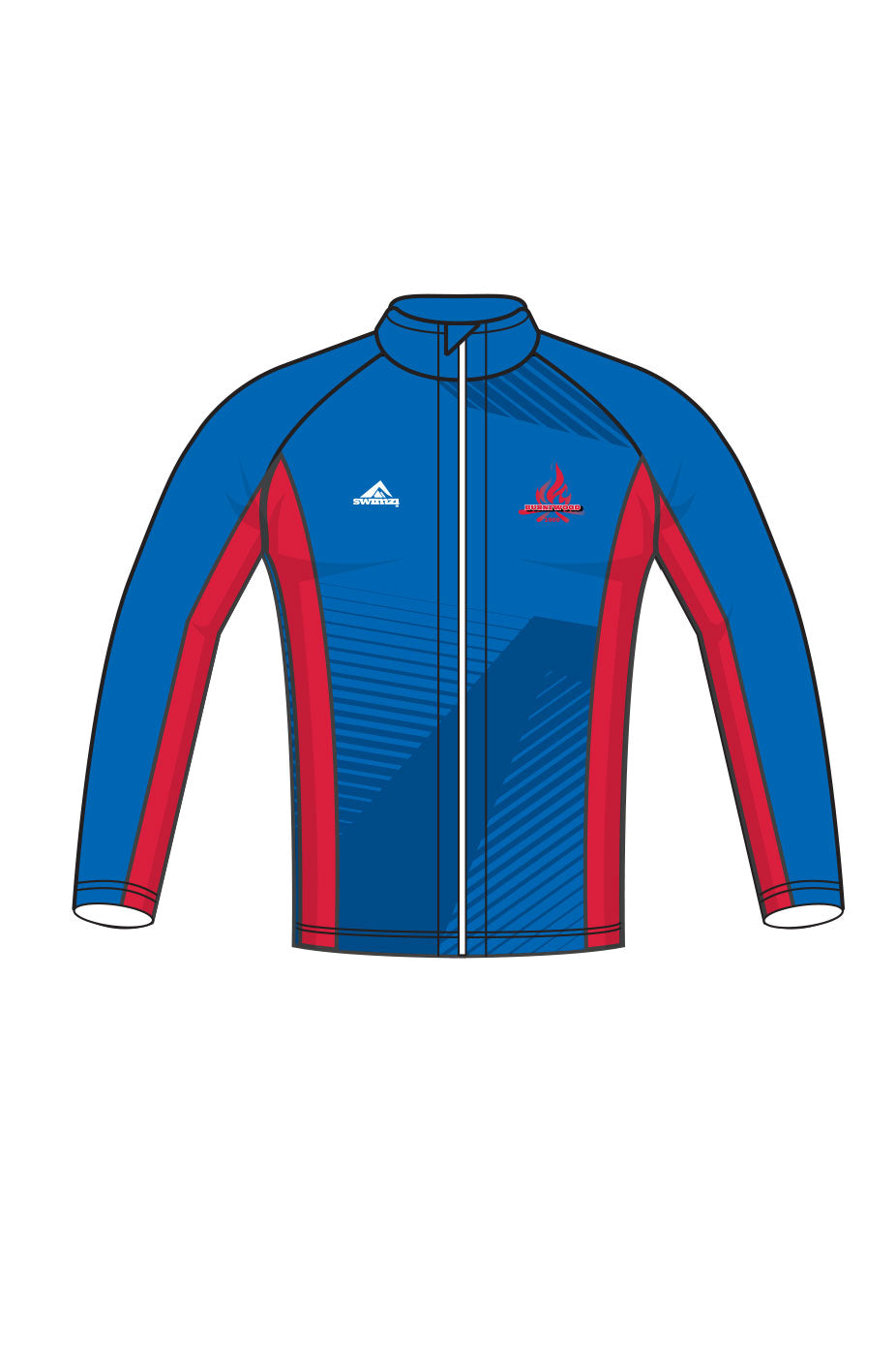 Burntwood SC Adult Unisex Coach Tracksuit Top image 0