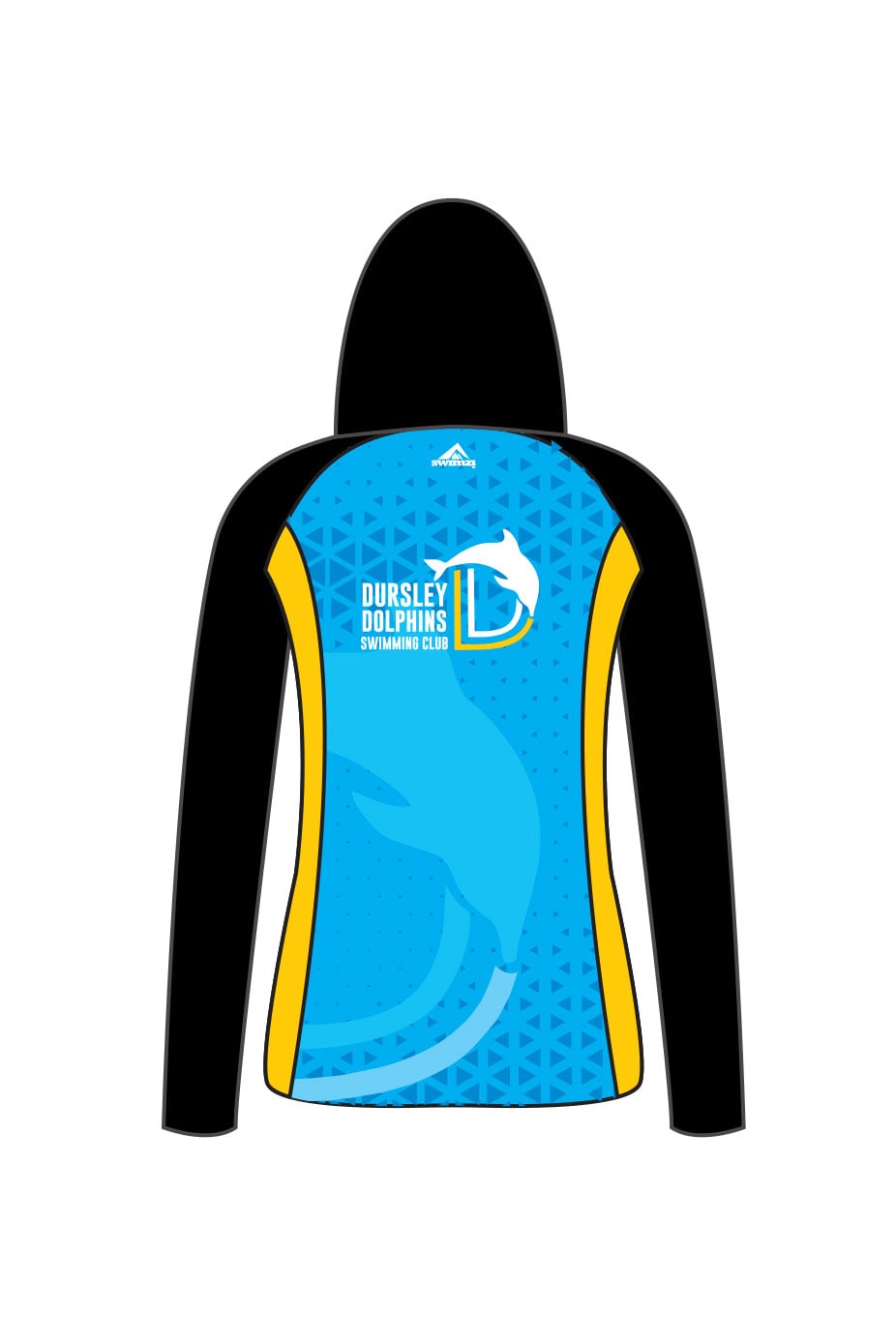 Dursley Dolphins SC Adult Female Zipped Performance Hoodie image 1