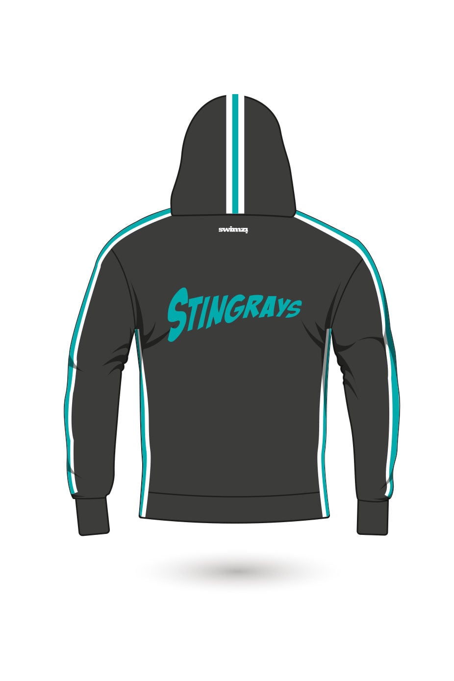TEAMWEAR OUTLET SHOP! Adult Edlington Stingrays SC Unisex Sweat Zipped Hoodie image 1