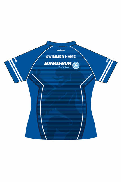 Bingham Tri Club Adult Female Polyester Club Shirt - V-Neck image 1
