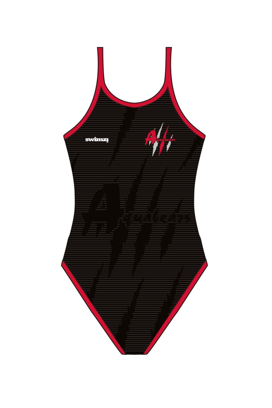 Aquabears of Rochdale SC Adult Female Thin Strap Swimsuit image 0