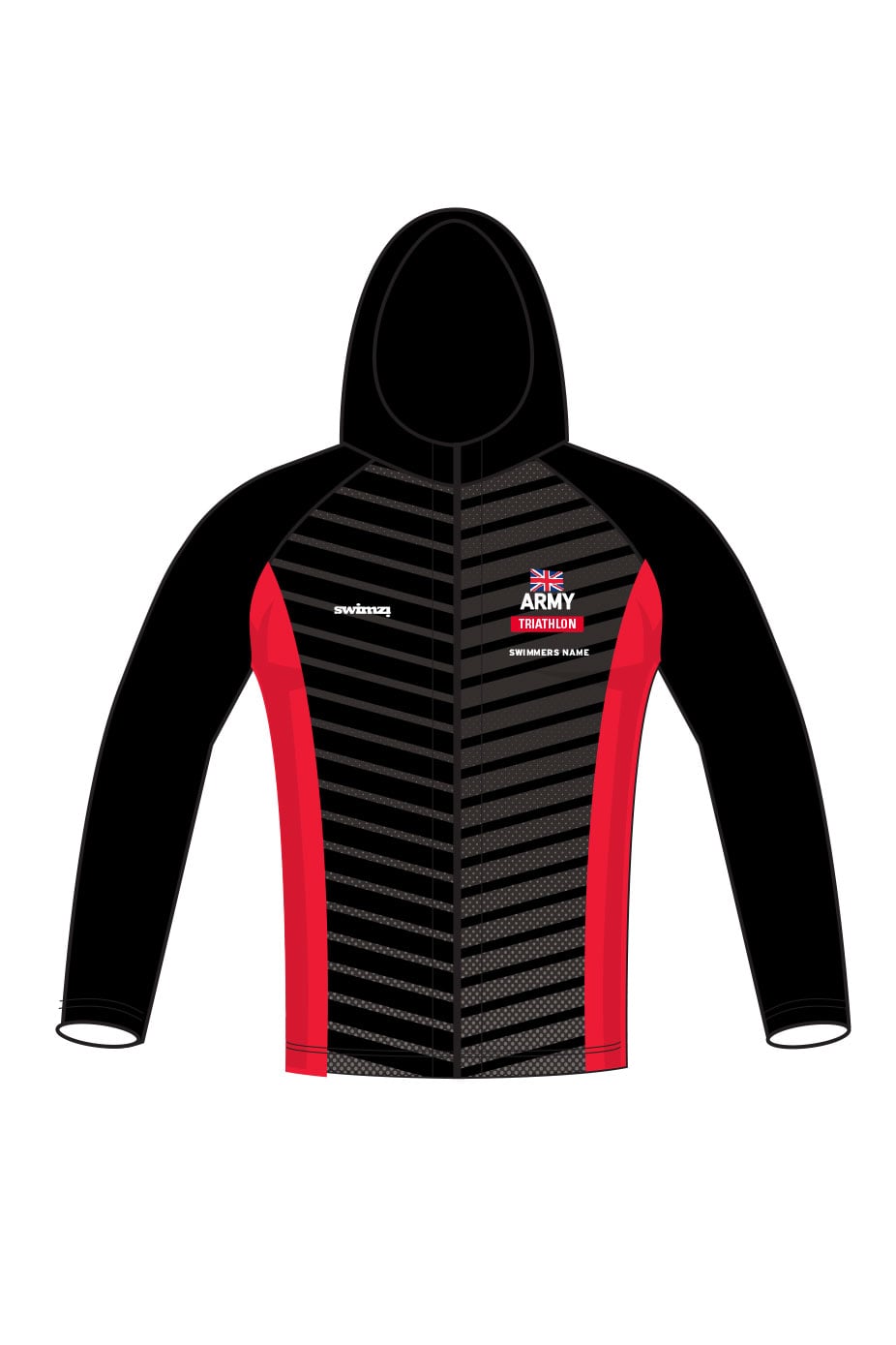 Army Swimming & Triathlon Adult Female Triathlon Zipped Performance Hoodie image 0