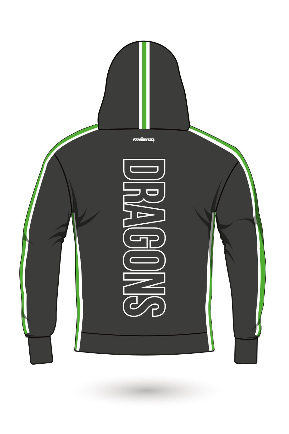 Chirk SC Adult Sweat Zipped Hoodie image 1