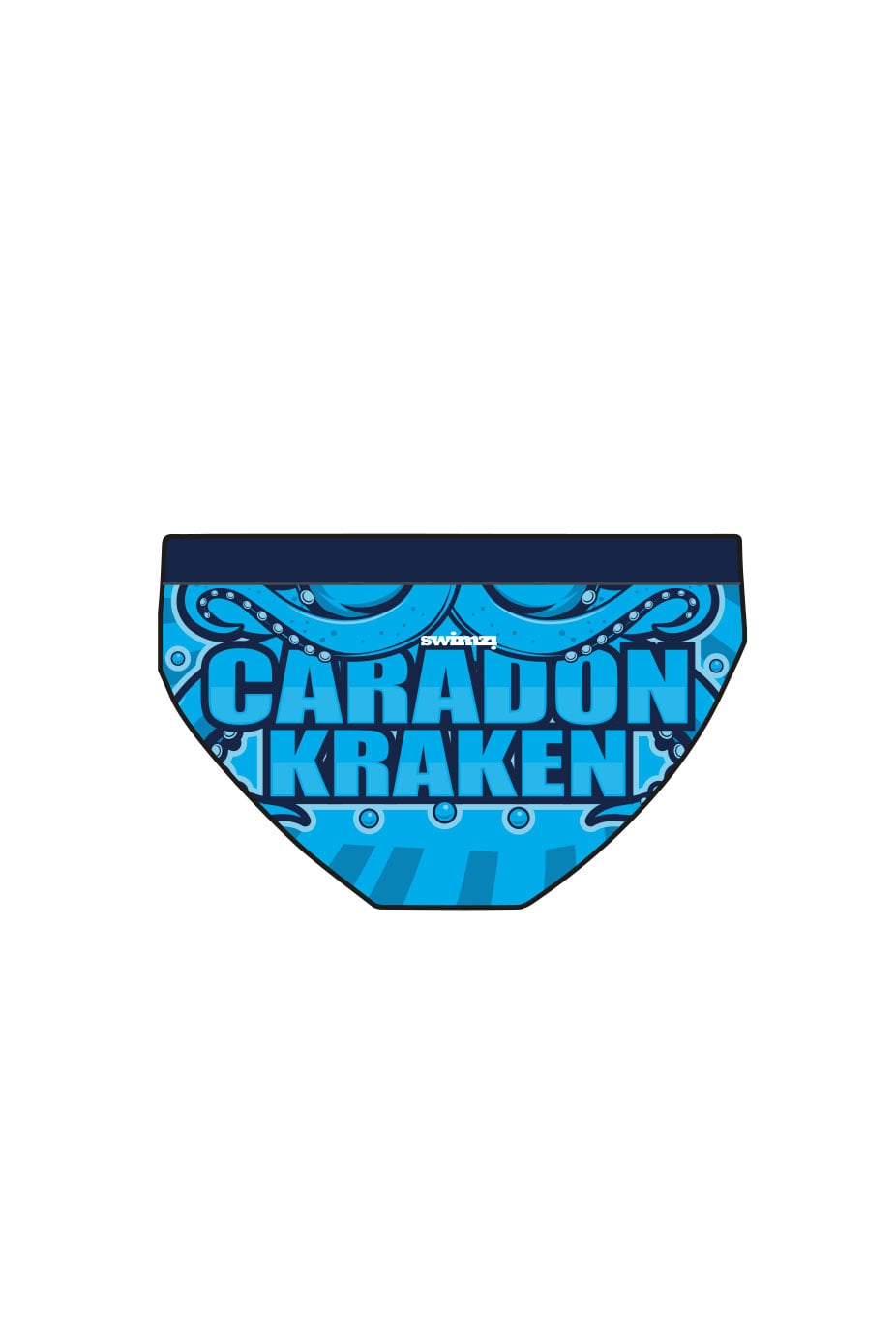 Caradon Kraken SC Adult Male Swim Trunks image 1