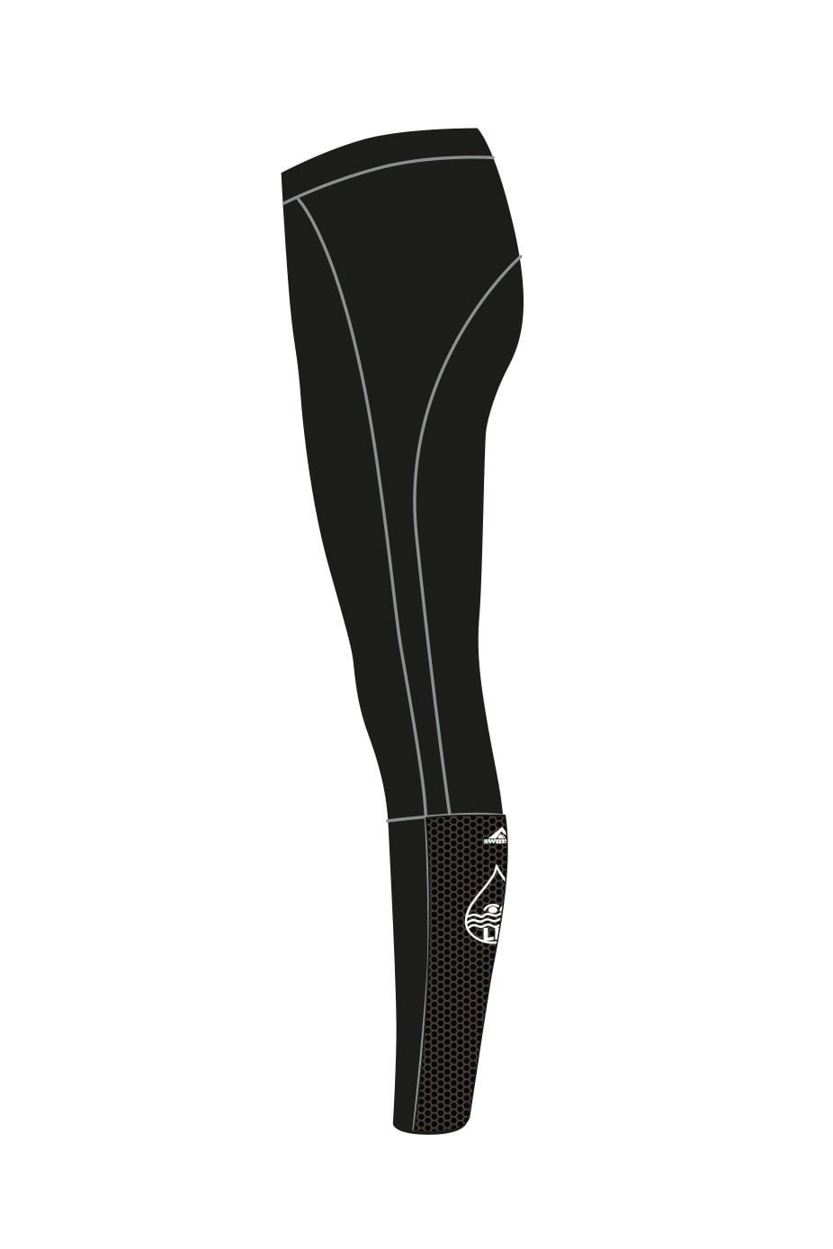 Leiston & District SC Adult Female Compression Leggings image 1