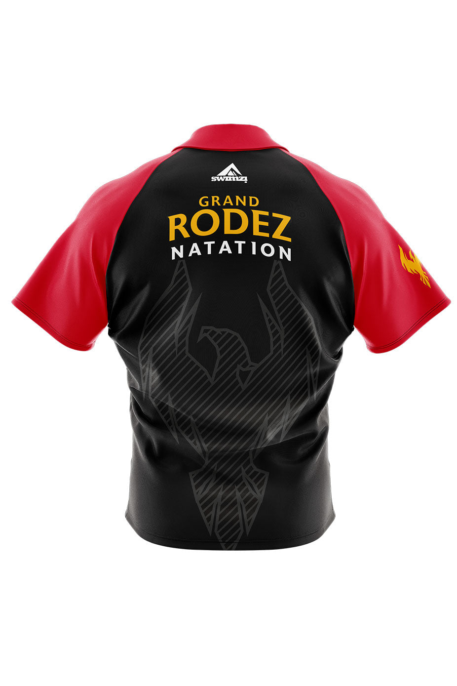 Rodez Natation Adult Unisex Club Shirt - Polo Neck image 1