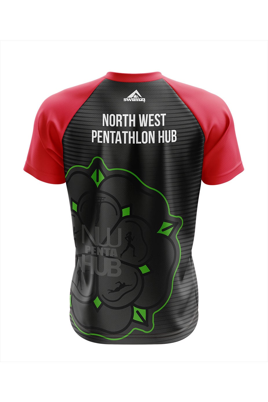 North West Pentathlon Hub Adult Unisex Club Shirt - V-Neck - Opt2 image 1