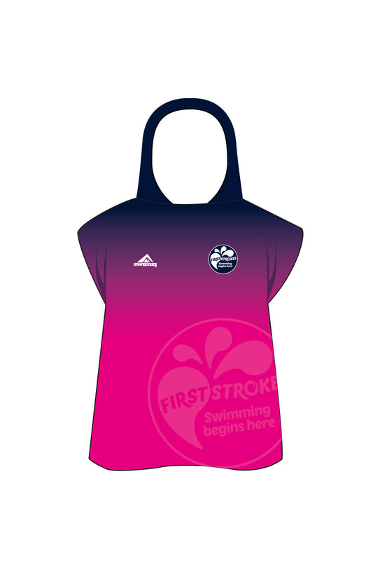 Unisex Learn To Swim Poncho - Pink image 0