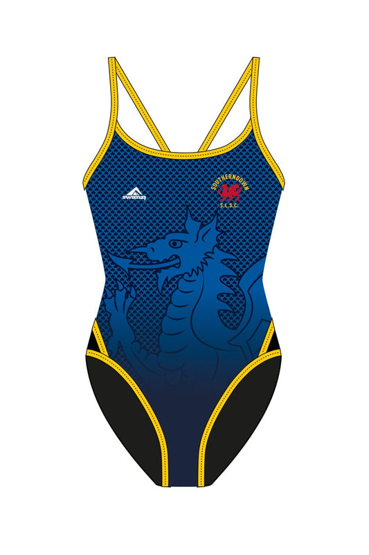 Southerndown SLSC Kids Female Thinstrap Swimsuit image 0