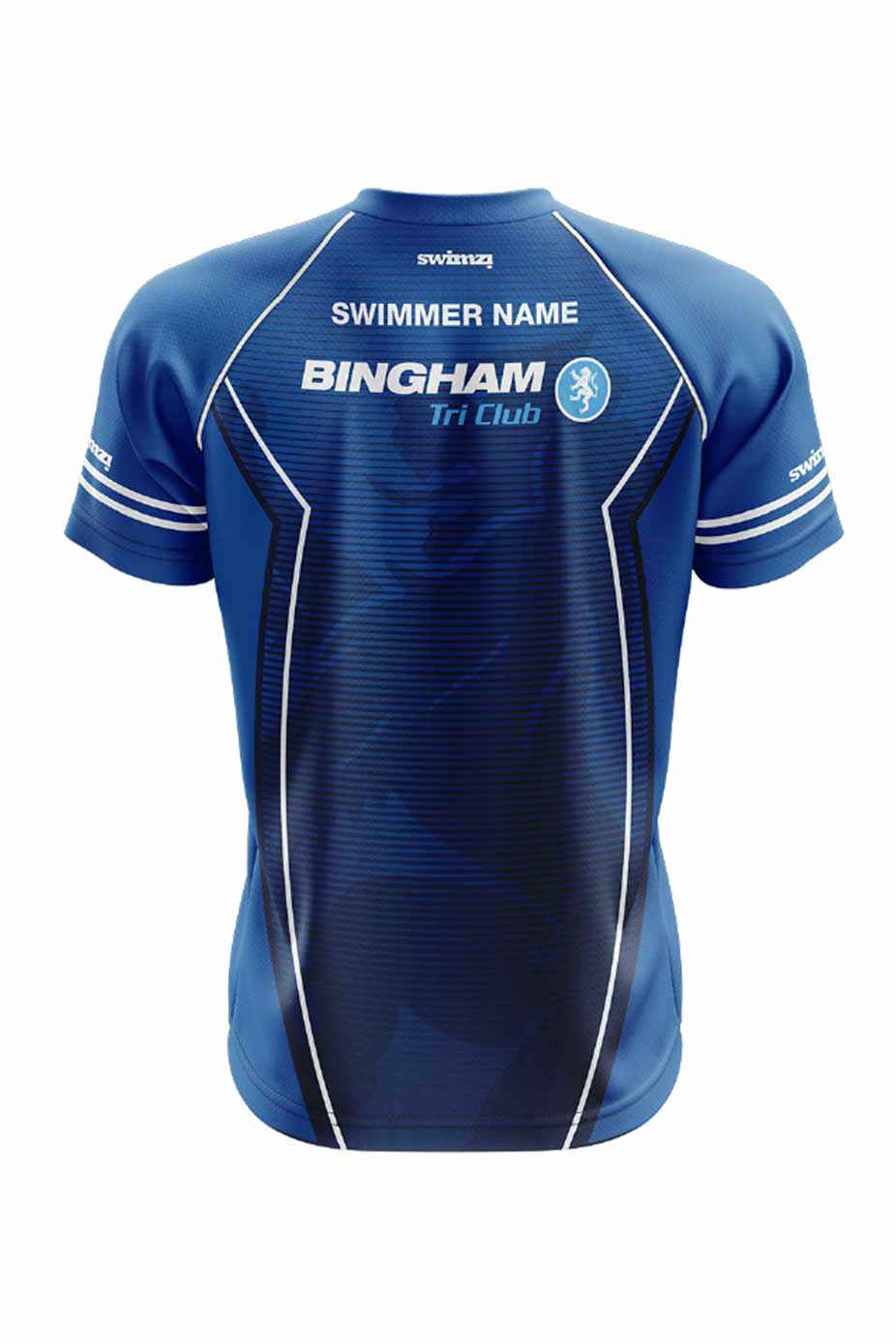Bingham Tri Club Adult Unisex Polyester Club Shirt - V-Neck image 1
