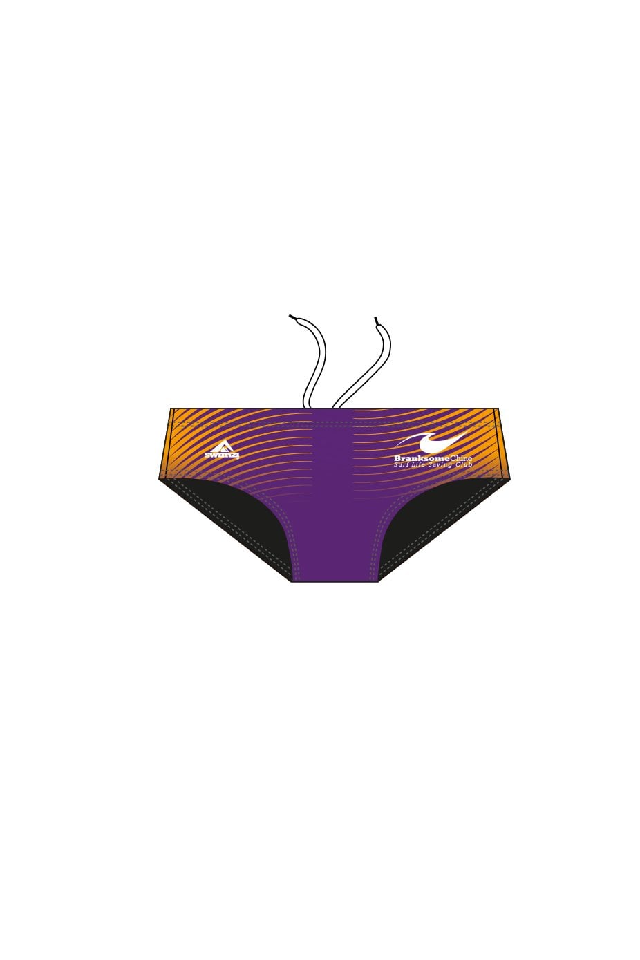 Branksome Chine Surf Life Saving Club Adult Male 5cm Slip image 0