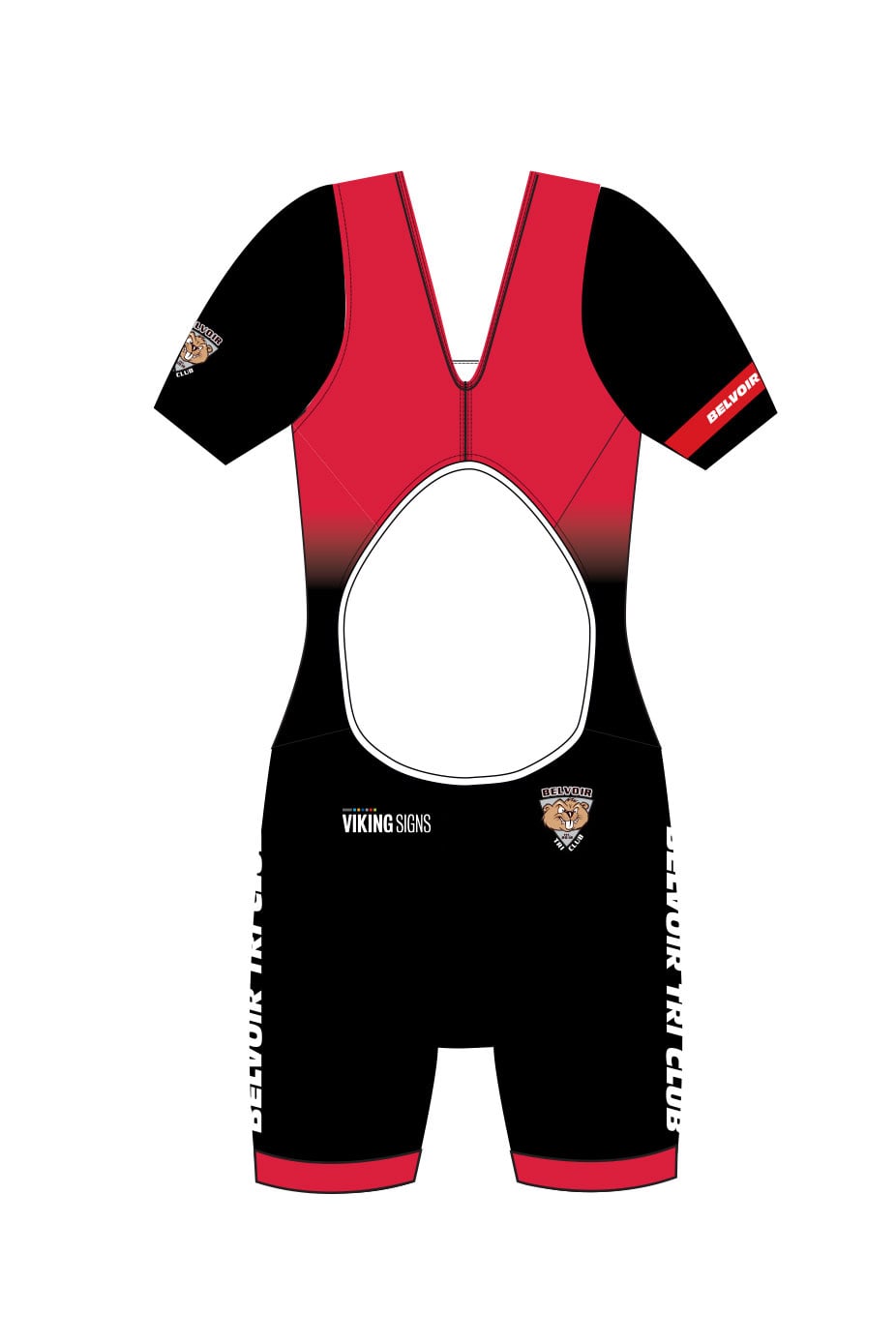 Belvoir Tri Club Adult Female Tri Suit - Front Zip image 1