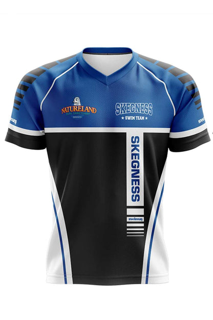 Skegness ASC Kids Unisex Polyester Club Shirt - V-Neck image 0