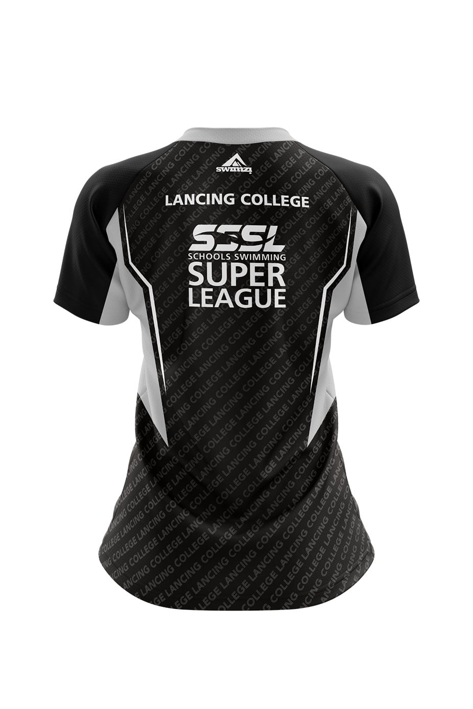 Schools Swimming Super League Adult Female Lancing College Club Shirt - V-Neck image 1