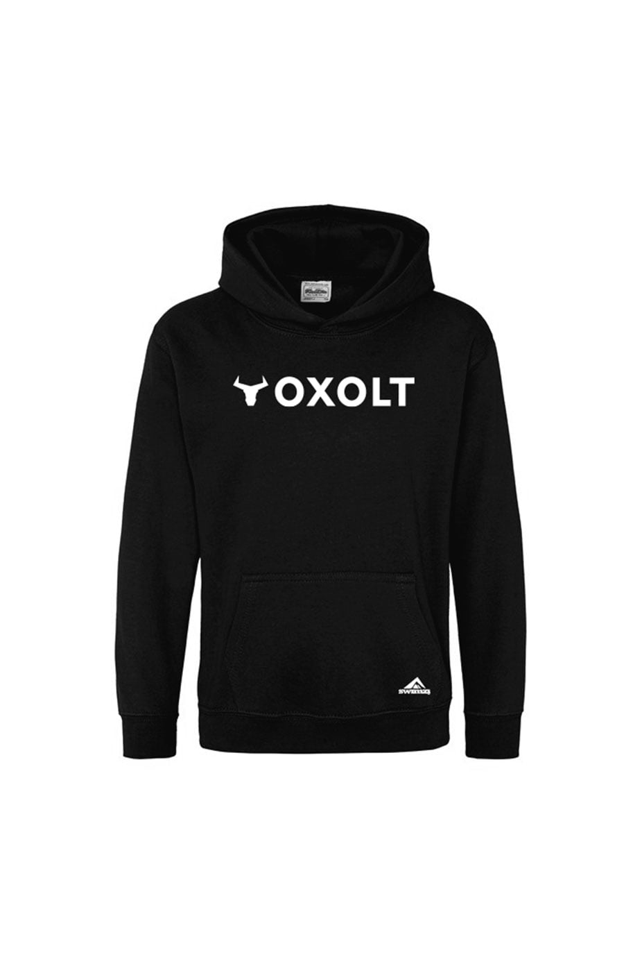 OXOLT Adult Unisex Cotton Pullover Hoodie - Black Option 1 image 0