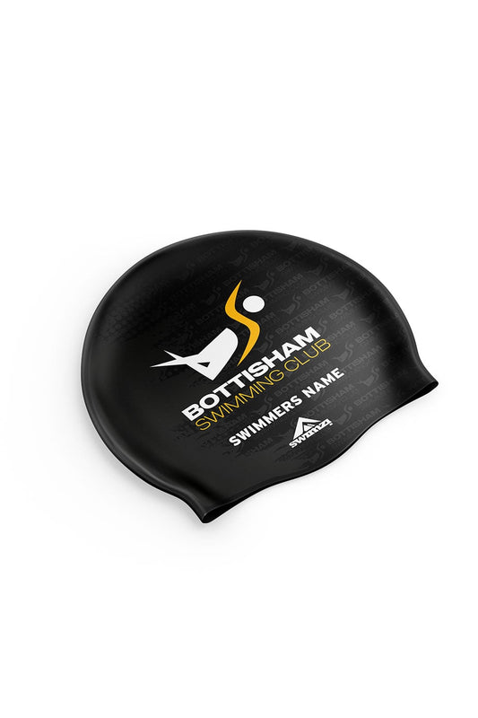 Unisex Club Swim Cap - Silicone Suede image 0