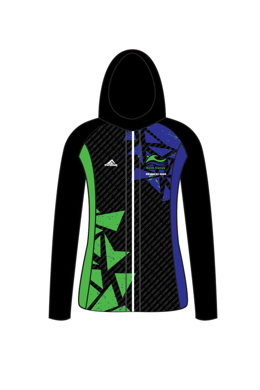 Swim Conwy Adult Female Zipped Performance Hoodie image 0