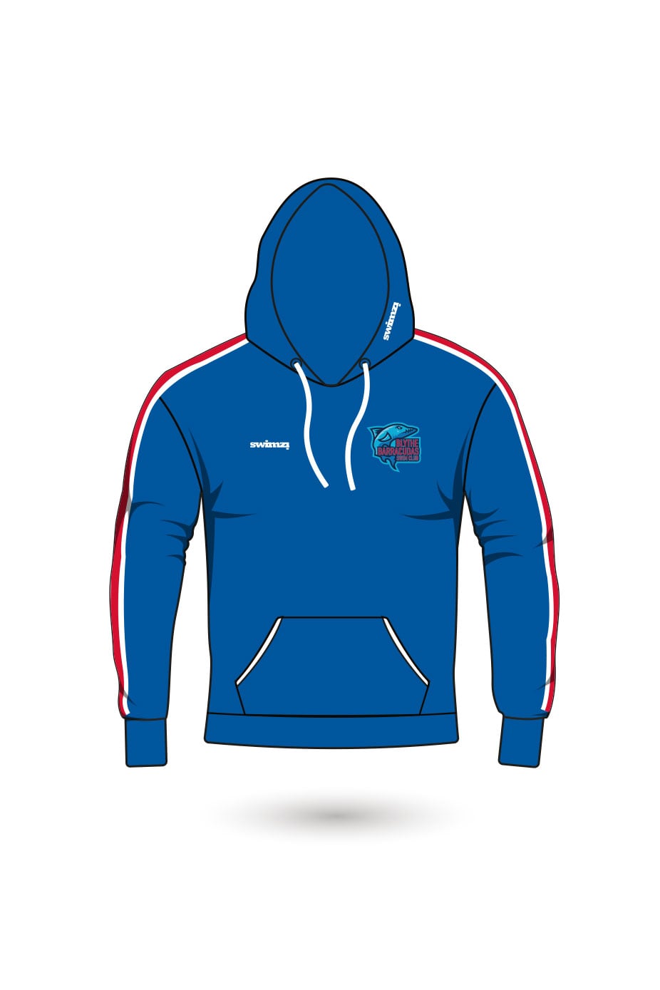 Blythe Barracudas SC Adult Unisex Sweat Pullover Hoodie image 0