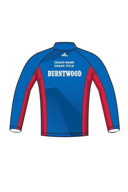 Burntwood SC Adult Unisex Coach Tracksuit Top image 1