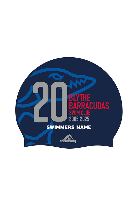 Silicone Suede 20th Anniversary Swim Cap image 0