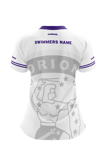 Orion SC Adult Female Club Shirt - V-Neck - White image 1