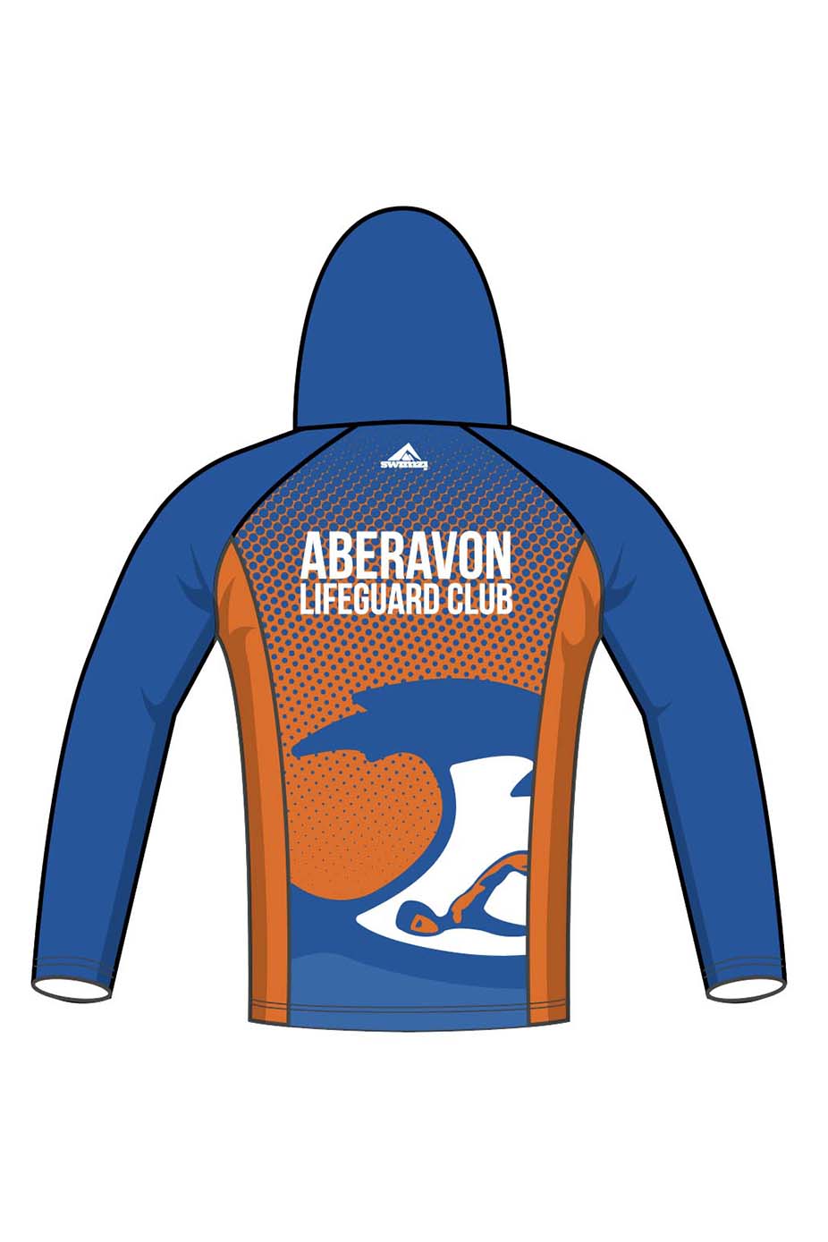 Aberavon Lifeguard Club Adult Unisex Zipped Performance Hoodie image 1