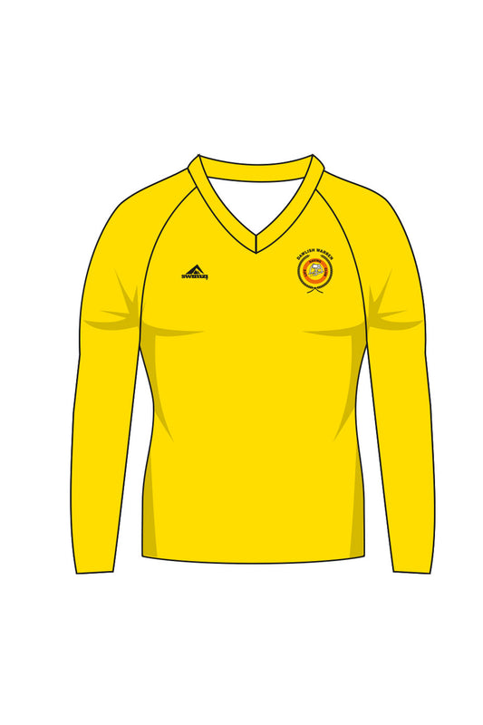 Dawlish Warren LSC Kids Female Long Sleeve Lifeguard Shirt - V-Neck image 0