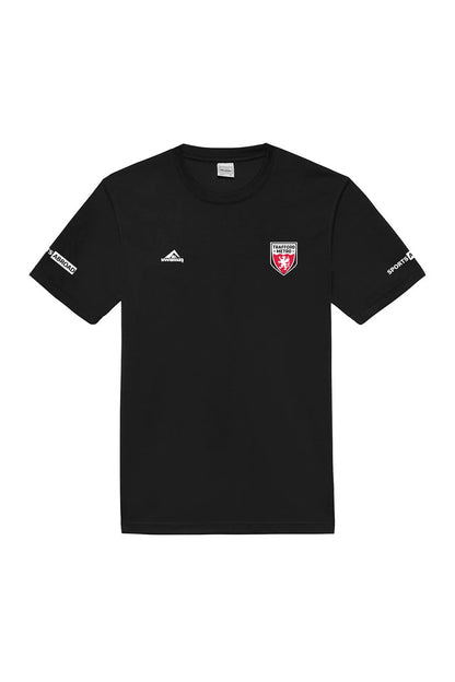 Trafford Metro Kids Unisex Cotton Shirt - Crew Neck - Black image 0