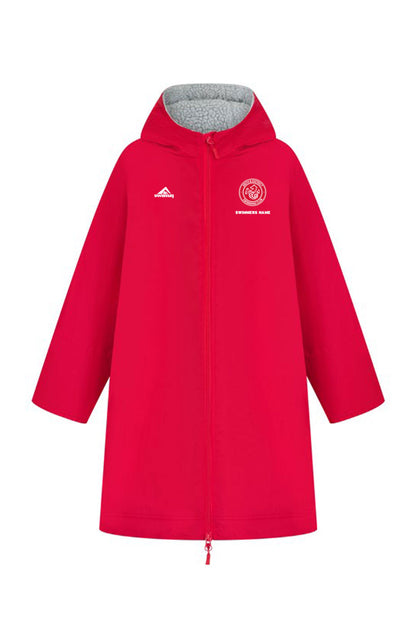 Erith & District SC Adult Unisex Swimzi Team Robe - Red image 0