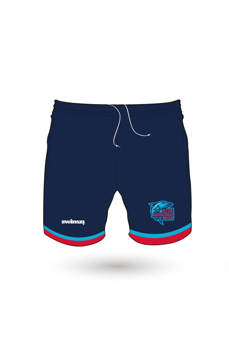 Blythe Barracudas SC Adult Unisex Polyester Sport Shorts image 0